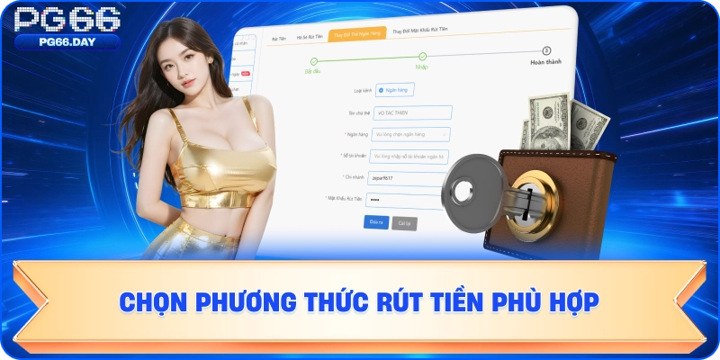 Rút Tiền PG66: Hướng dẫn 4 bước rút tiền PG66 chi tiết từ A-Z