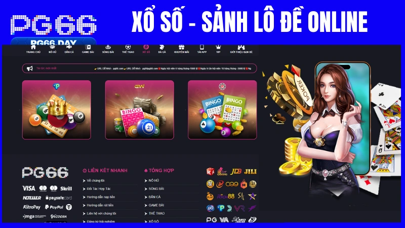 PG66 Xổ Số - Lô Đề 1 Ăn 99